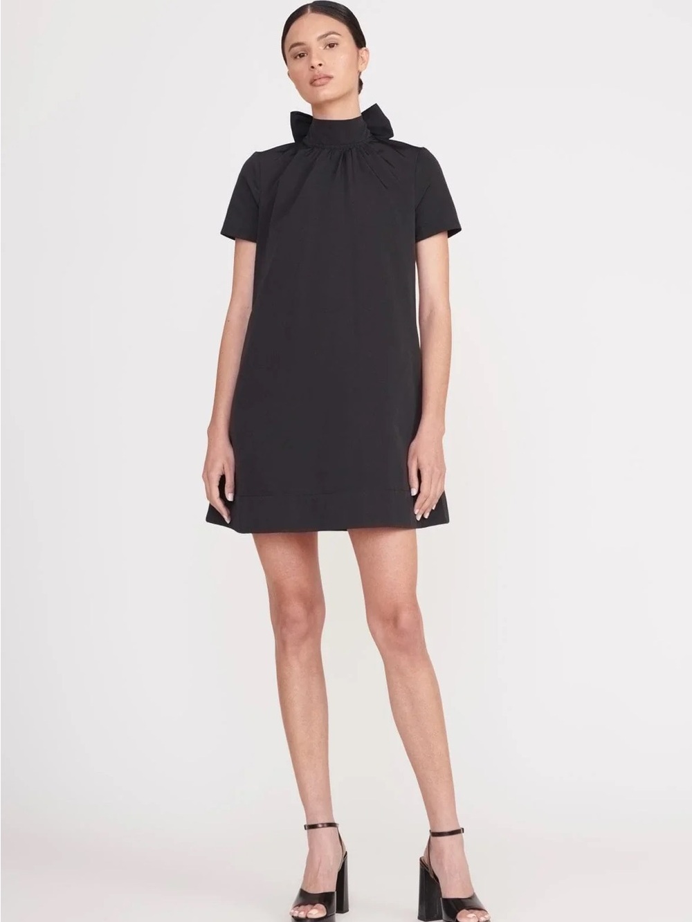 Staud Mini Ilana Dress - Black Size XS